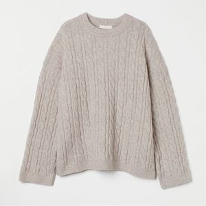 H&M Cable Knit Sweater